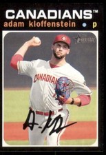 2020 Heritage Minors Base #77 Adam Kloffenstein - Vancouver Canadians