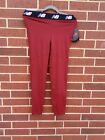 New Balance NB Mens Size L Large Cold Compression Tight Maroon NWT