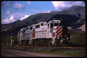 Original Rail Slide - CBRY Copper Basin Railway 401+ Ray Junction AZ 4-1-2006 - Picture 1 of 1