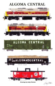 Póster Algoma Central 11""x17"" firmado por Andy Fletcher - Imagen 1 de 1
