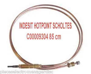 Thermocouple INDESIT C00009304 85 cm pour INDESIT HOTPOINT SCHOLTES - Picture 1 of 2