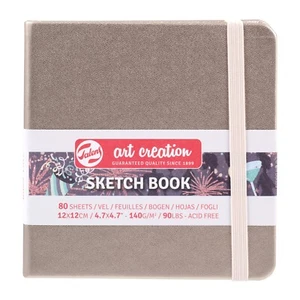 Sketchbook Hardback Pad Art Creation 80 Sheets 140gsm Paper-Pink Champagne Cover - Picture 1 of 11