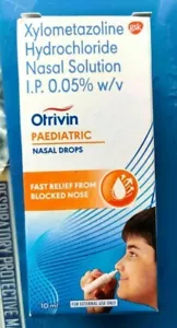 3 x Otrivin Paediatric Children Nasal Spray Nasal Congestion, Blocked Nose 10ml - Picture 1 of 3