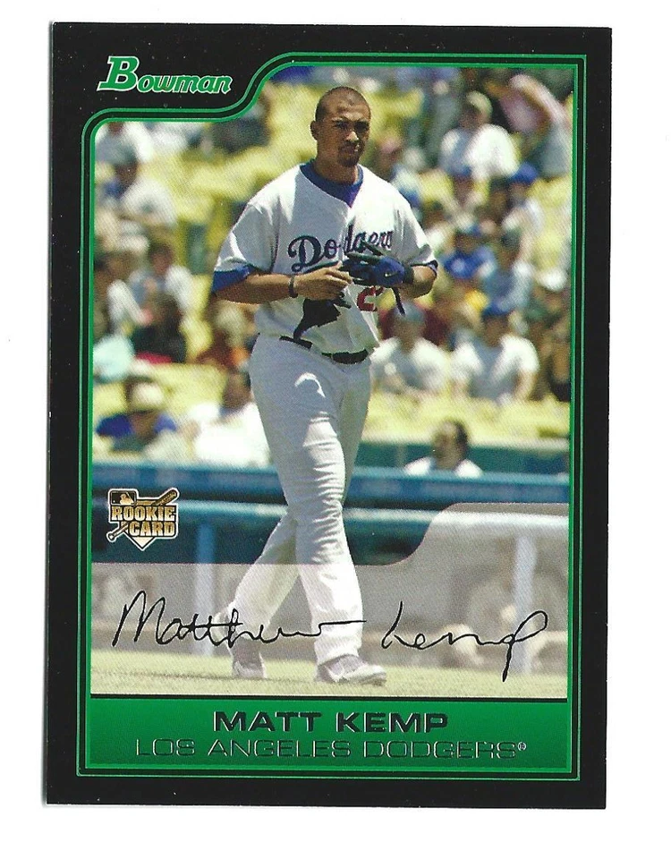 2006 Bowman Draft #1 Matt Kemp RC Rookie Dodgers Padres Marlins - Image 1 of 1