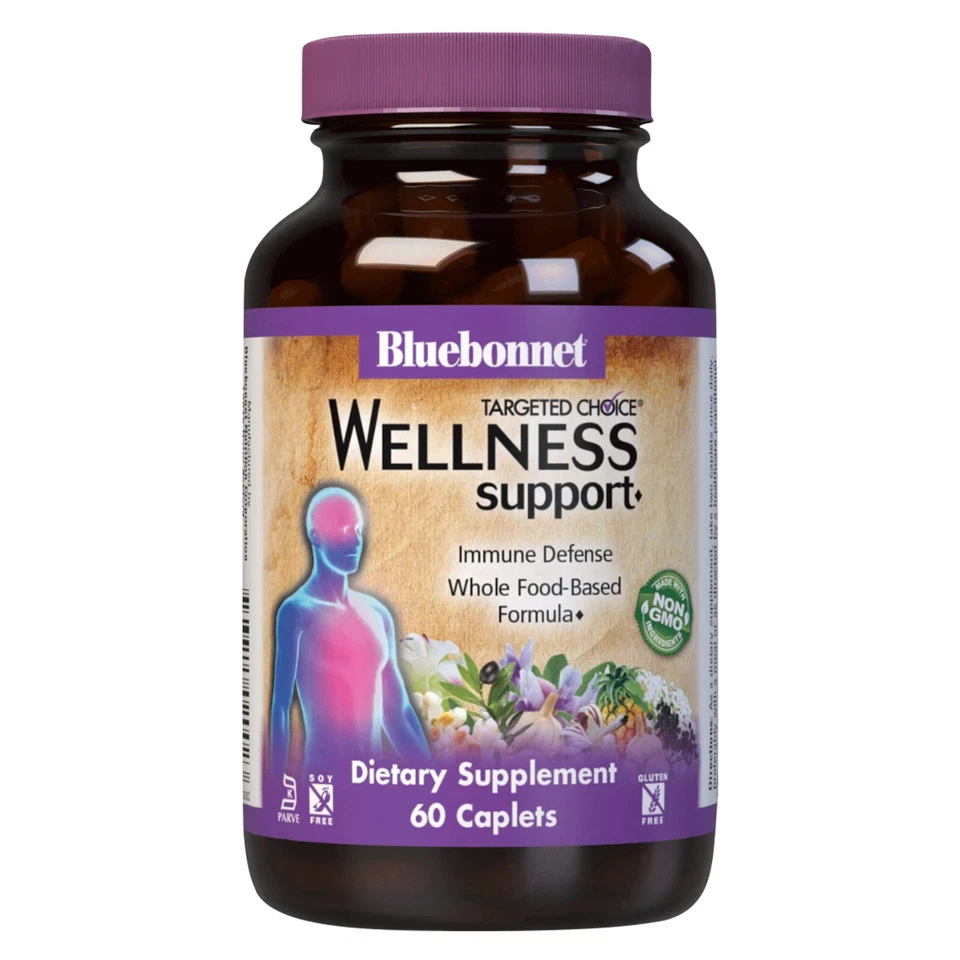 Bluebonnet Targeted Choice Wellness Support 60 Comprimidos Foto 1 de 4