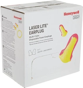 Tapones para los oídos sin cable de espuma láser Howard Leight LL1 naranja/amarillo - 200 pares - Imagen 1 de 4
