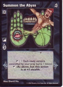 Summon the Abyss VTES CCG - choose your version - Picture 1 of 3