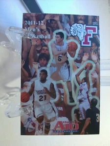2011-12 Fordham Rams Basketball Pocket Schedule  (Sch0404) - Picture 1 of 2