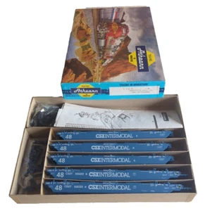 HO Athearn 5917 Anhänger CSX Gunderson Maxi-III Stack 48ft Container Brunnenwagen NOS - Bild 1 von 11