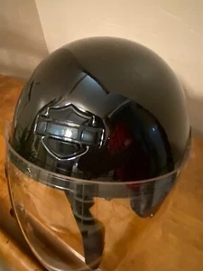 Harley Davidson Mens Motorcycle Helmet Sz XL DOT Full Face Black - Bild 1 von 12