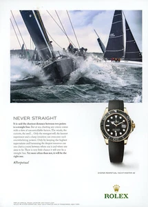 ROLEX UHRENMAGAZIN Promo Anzeige #114 ORIGINAL AMETHYST "KEINE UHR" Rennen 2024 - Bild 1 von 2