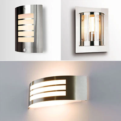 Außenleuchte Wandleuchte E27 Lampe Wandlampe Außenlampe Leuchte Außenwandleuchte - Bild 1 von 4