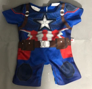 Costruisci un Orso Giocattoli Marvel Avengers Capitan America Outfit Film - Foto 1 di 6