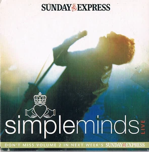 Simple Minds - Live CD1 + 2 - Music CD N/Paper SE - Imagen 1 de 2
