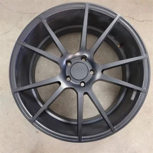 20" KMC FORD MUSTANG BLACK WHEELS RIMS 20x10 5X114.3 REAR WHEEL - Picture 1 of 5