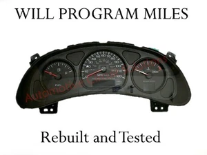 2000-2005 IMPALA MONTE CARLO CUADRO DE INSTRUMENTOS VELOCÍMETRO INTERCAMBIO 10306205 - Imagen 1 de 2