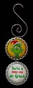 Grinch Inspired Christmas Tree Ornament /Christmas / Holiday Decor /gift - Picture 1 of 1