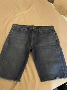 Levi's 511 Distressed Shorts Men's (Size 36 Waist) - Picture 1 of 3