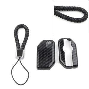 Key Chain Procter Cover Fob Carbon ABS Fit BMW F750GS F850GS R1200GS R1250GS - Picture 1 of 10