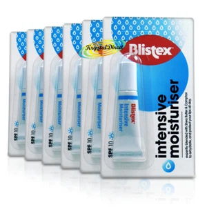 6x Blistex Intensive Moisturiser Hydrating SPF10 Lip Balm 5g for Dry Chapped Lip - Picture 1 of 1