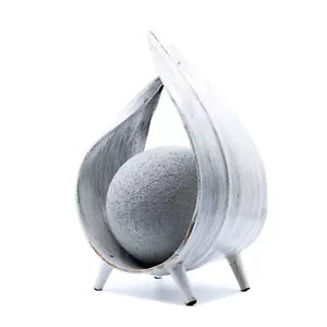 Natural Coconut Table Lamp Decorative LED Globe unique Handmade in Bali - Picture 1 of 2