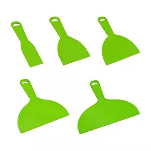 Plastic Putty Knife Spackle Tool Convenient Safe Plastic Paint Scrapers Putty - Picture 1 of 34
