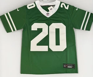 Large Breece Hall #20 Vapor FUSE Jersey Green Elite Quality New York Jets - Picture 1 of 10