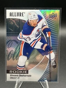 2023-24 Upper Deck Allure Rookie #142 Vincent Desharnais RC - Edmonton Oilers - Picture 1 of 2