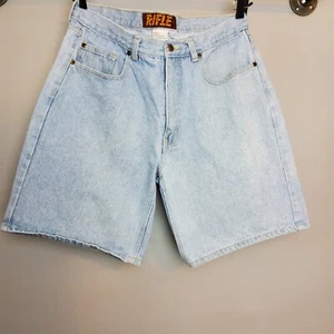 Rifle Herren Jeansshorts blau Größe 34 helle Waschung 5 Taschen - Bild 1 von 7