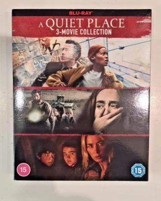 BLU-RAY  A QUIET PLACE 3 MOVIE COLLECTION BRAND NEW SEALED UK STOCK - Image 1 of 2