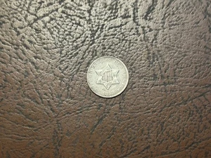 1853 3 Cent Silver Trime VG Condition - Picture 1 of 2
