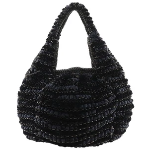 Bolso de Mano ANTEPRIMA Wire Bag Negro Terciopelo/Cable Cordón Mujer - Imagen 1 de 12