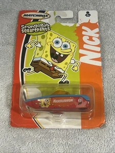 2004 Matchbox Nickelodeon SpongeBob SquarePants Ski Boat NEW - Picture 1 of 6