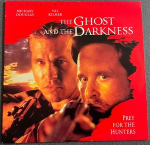 THE GHOST AND THE DARKNESS,VINTAGE 1996 LASERDISC MOVIE.EX/EX.EXTENDED PLAY.PAL - Picture 1 of 6