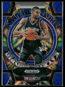 2024-25 Panini Prizm Black - Kaleidoscope Tim Duncan #26 Blue Ice Prizm / 125 - Picture 1 of 2