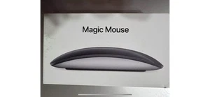 NEW Apple Magic Mouse Multi-Touch Surface - 2024 Model w/USB-C BLACK - Picture 1 of 5
