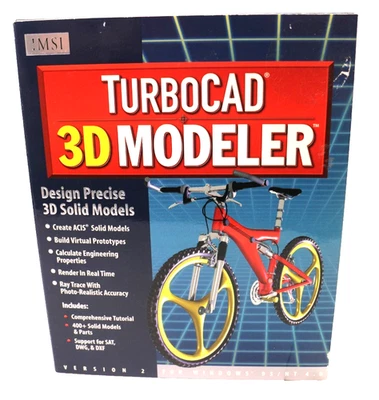 IMSI Design TuboCad 3D Modeler Version 2 Software New in box IBSN 157632125-8 - Image 1 of 4