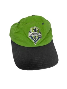 Cappello berretto Adidas Seattle Sounders verde lime blu navy giovane - Foto 1 di 6