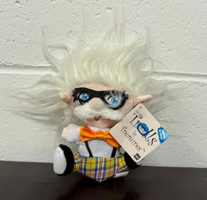 Vintage Trolls By Treasures Albert the Scientist Troll bambola di peluche morbida 5,5" - Foto 1 di 6