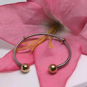Pandora ALE Sterling Silver & MET Snake Style Open Bangle Bracelet - Picture 1 of 6