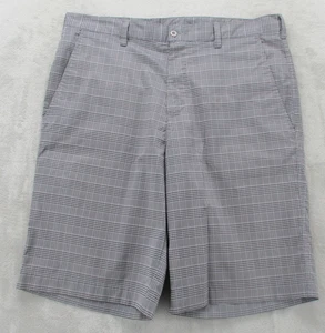 Snake Eyes Shorts Herren 34 grau kariert Dry-18 Golf Performance Stretch leicht - Bild 1 von 15