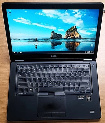 Dell Latitude E7450 FHD Core i5 5300u 8gb 256gb SSD Windows 10 Pro Webcam - Image 1 of 4