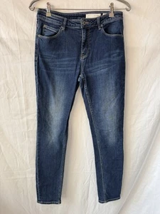 Sass & Bide Womens Jeans Size 29 Blue Denim Straight Leg Low Rise - Picture 1 of 15