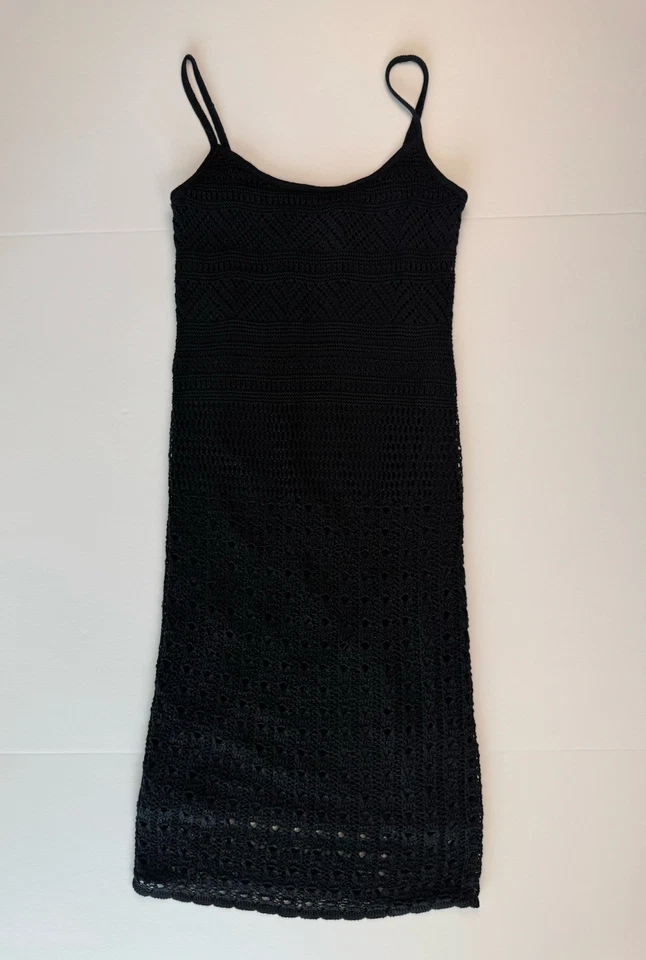 Lauren Ralph Lauren Women's Pointelle-Knit Linen-Blend Dress. Sz XS . Value