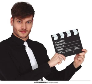 Fiestas Guirca Hollywood Clapperboard Clapper Board Stage Action Prop - Picture 1 of 1