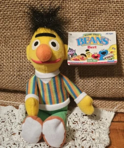 VINTAGE 1997 TYCO SESAME STREET BEANS * BERT * WITH ORGINAL TAG * - Picture 1 of 7