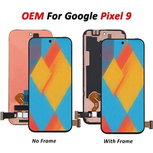 Conjunto de repuesto de pantalla táctil LCD oled OEM para Google Pixel 9 ± Marco - Imagen 1 de 15