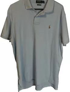 Polo Golf Ralph Lauren schwarz grau Herren XL Poloshirt 100 % Pima Baumwolle - Bild 1 von 15