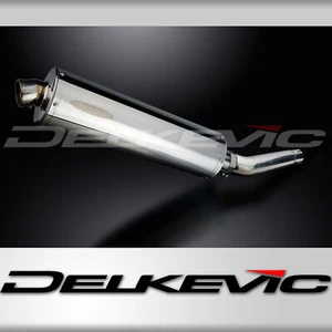 Yamaha YZF600R Foxeye 1994-2007 Slip On 18" Oval Stainless Exhaust Muffler Kit - Picture 1 of 5