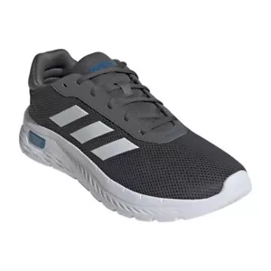 Adidas "Cloudfoam Comfy" Scarpe da Uomo per Tutti i Giorni (Grigio Five/Bianco/Bright Royal) NUOVE - Foto 1 di 6